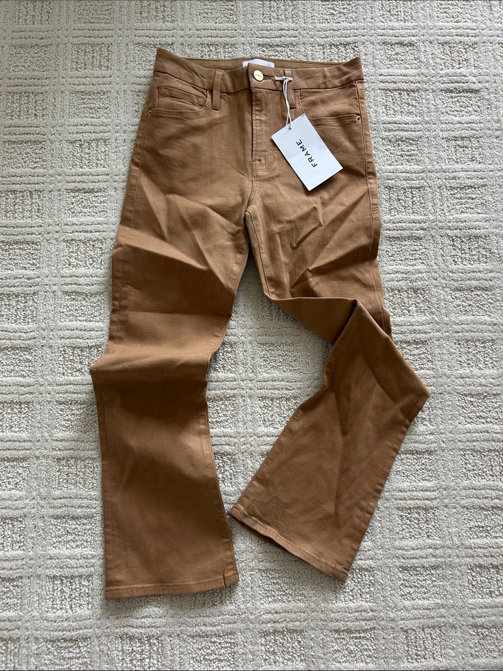 Frame Denim Women’s Boot Cut Jeans - Brown